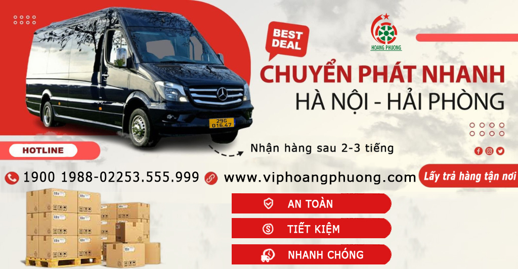 Dịch vụ chuyển phát nhanh và giao hàng hỏa tốc của Nhà Xe Hoàng Phương