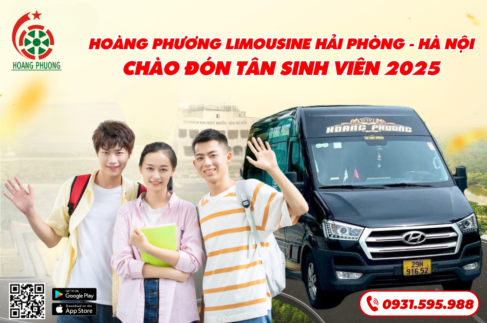 Limousine Hà Nội - Hải Phòng chào đón tân sinh viên 2025