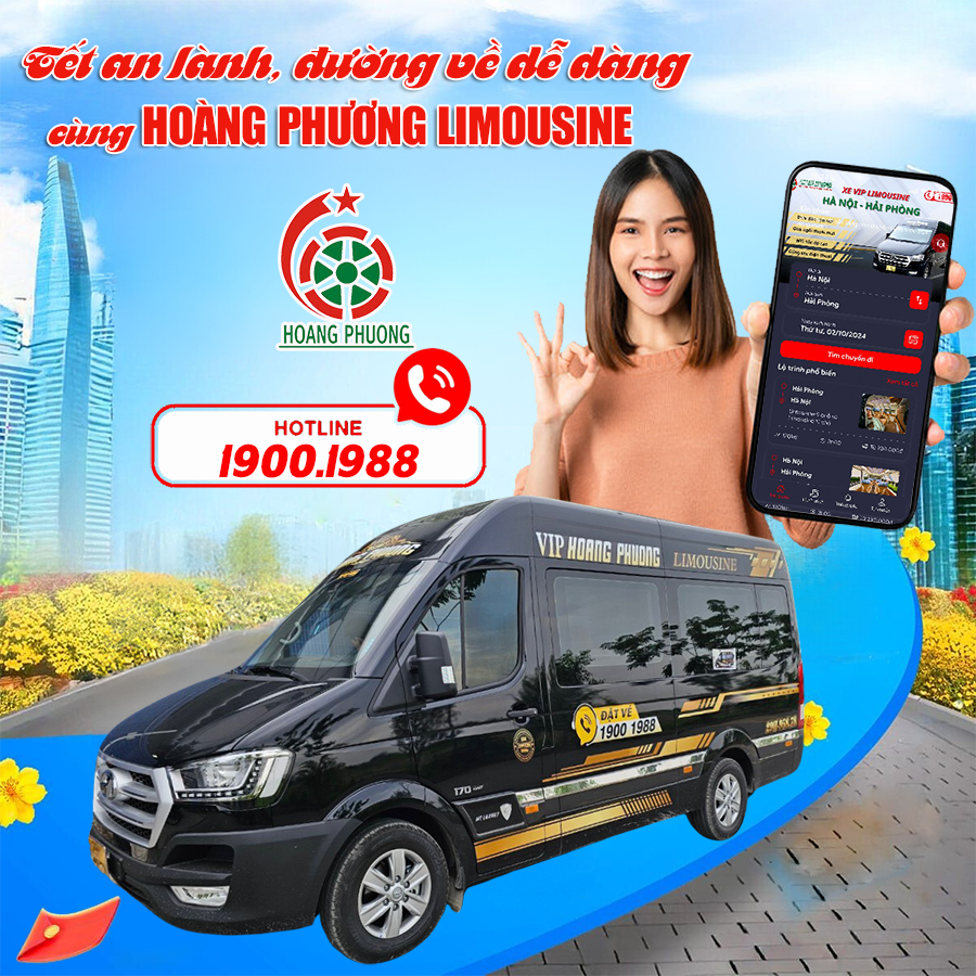 Tết An Lành - Đường Về Dễ Dàng Cùng Hoàng Phương Limousine