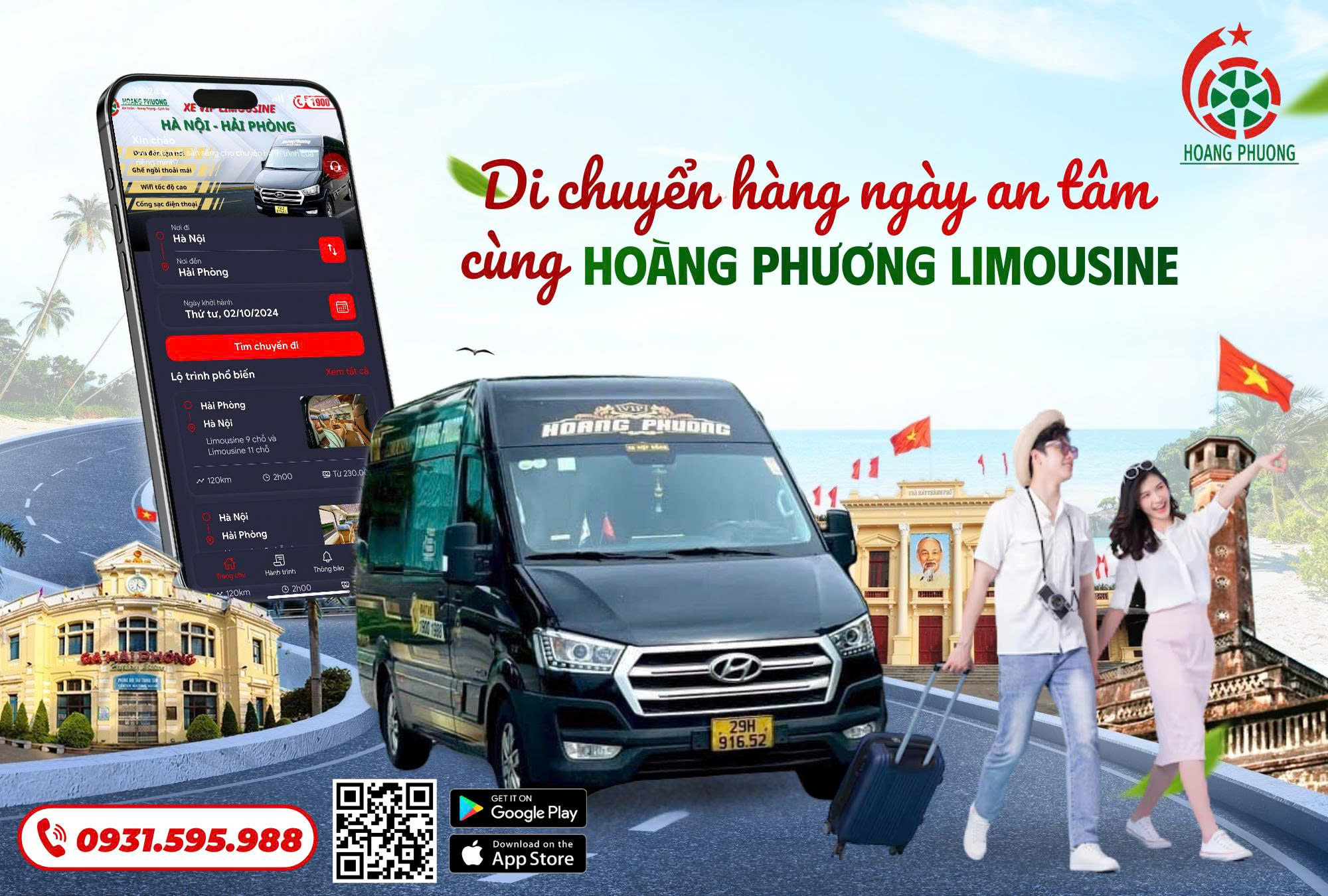 Hoàng Phương Limousine - Lựa chọn di chuyển ổn định hàng ngày 